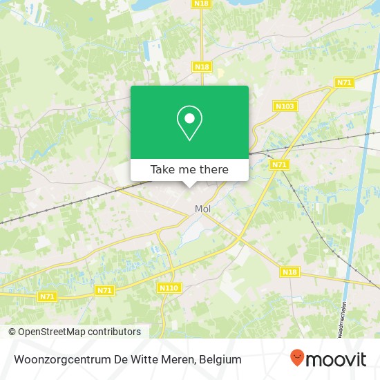 Woonzorgcentrum De Witte Meren plan