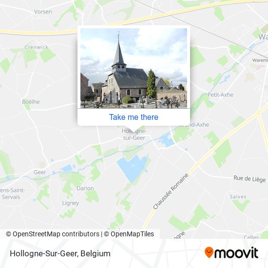 Hollogne-Sur-Geer map