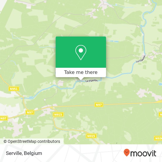 Serville map