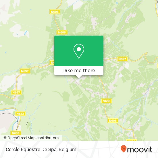 Cercle Equestre De Spa map