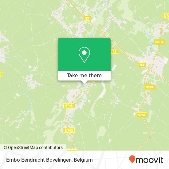 Embo Eendracht Bovelingen map