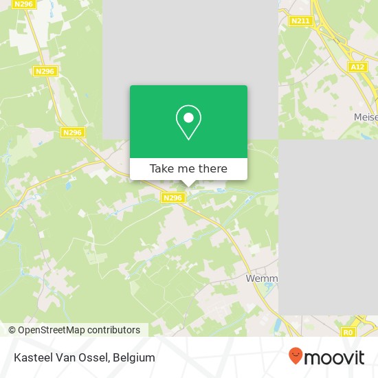 Kasteel Van Ossel map