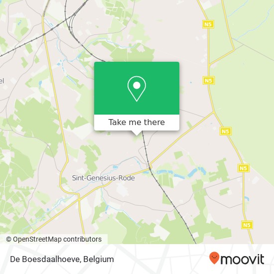 De Boesdaalhoeve map