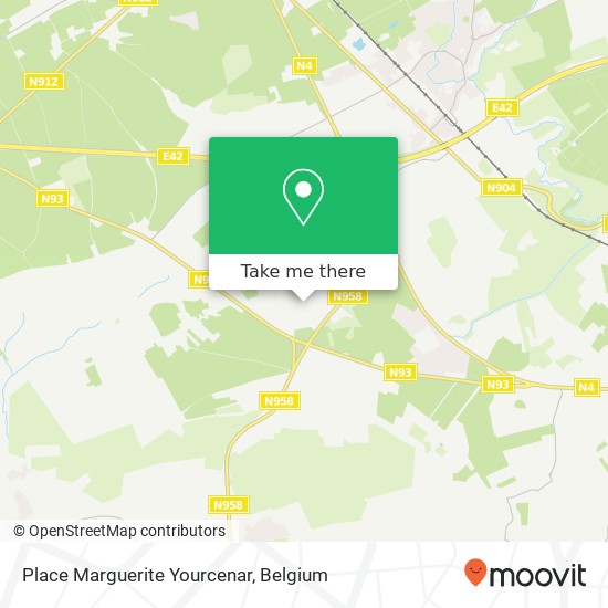 Place Marguerite Yourcenar map