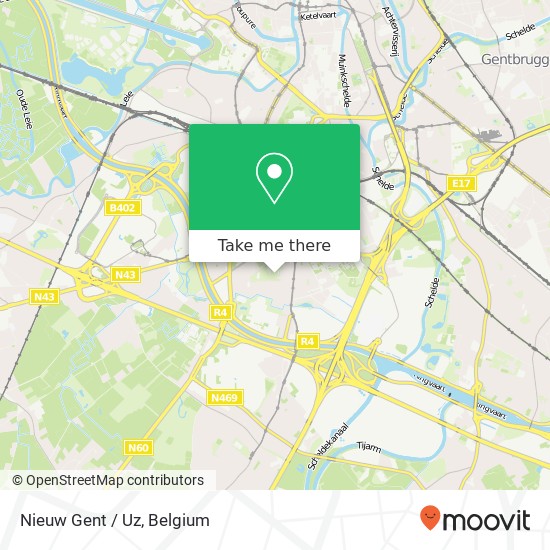 Nieuw Gent / Uz plan