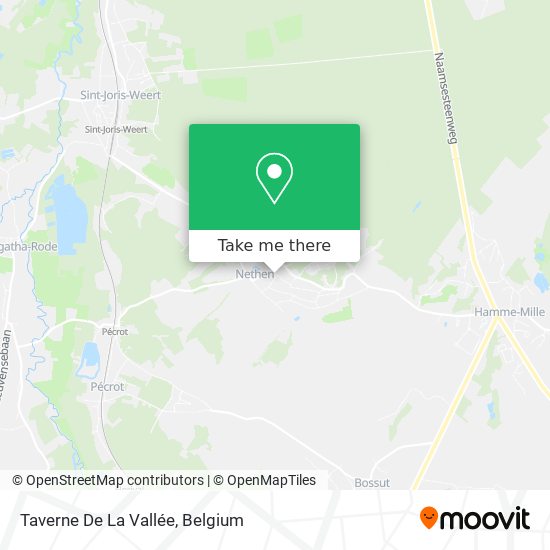 Taverne De La Vallée map