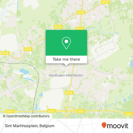 Sint Martinusplein map