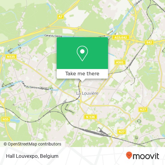 Hall  Louvexpo map