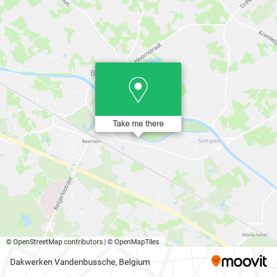 Dakwerken Vandenbussche map