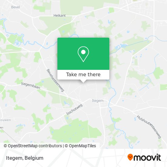 Itegem map