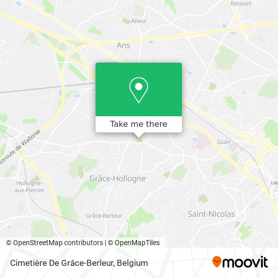 Cimetière De Grâce-Berleur map