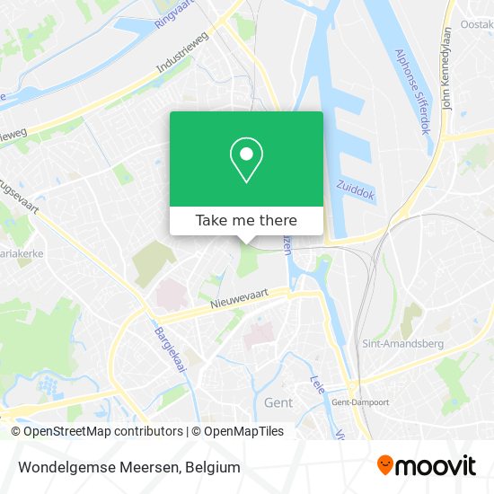 Wondelgemse Meersen plan