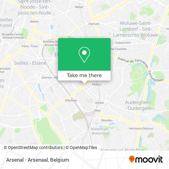 Arsenal - Arsenaal map