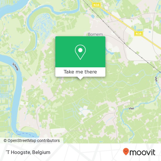 'T Hoogste map