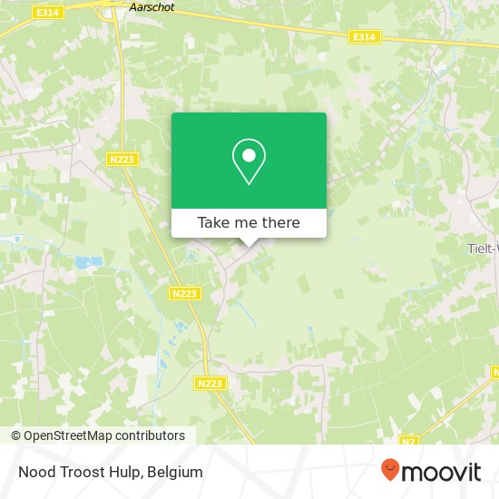 Nood Troost Hulp map