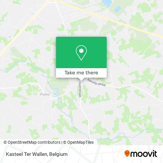 Kasteel Ter Wallen map