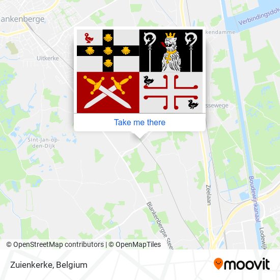Zuienkerke map