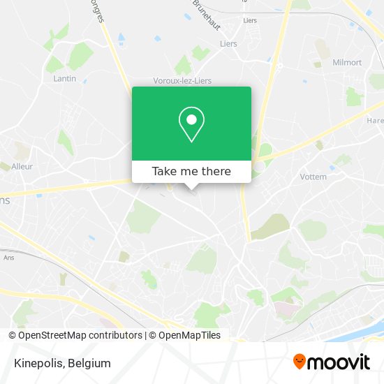 Kinepolis map