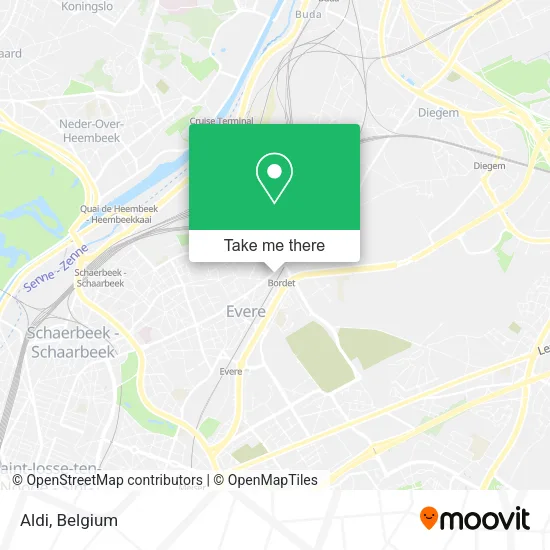 Aldi map