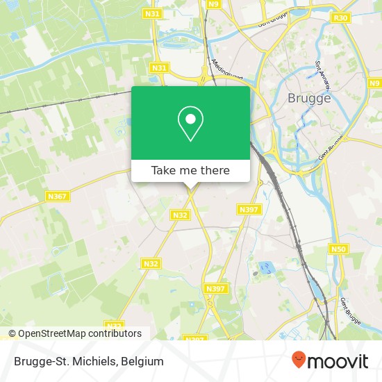 Brugge-St. Michiels plan