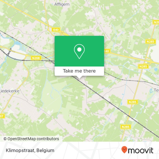 Klimopstraat map