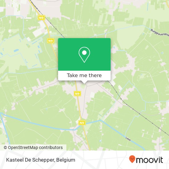 Kasteel De Schepper map