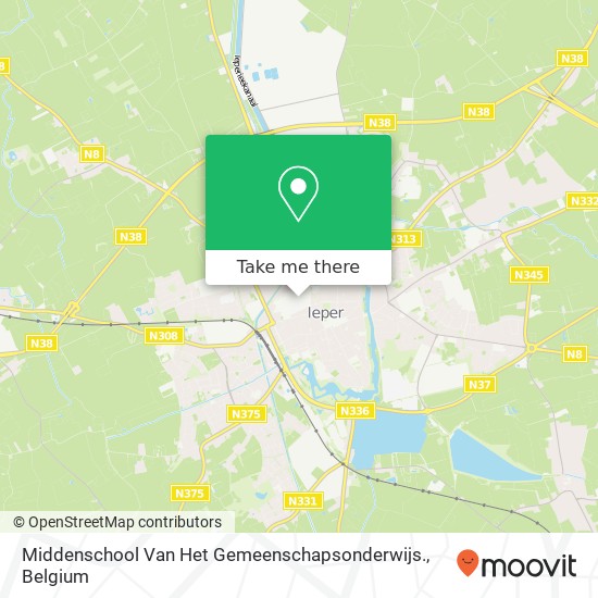 Middenschool Van Het Gemeenschapsonderwijs. map