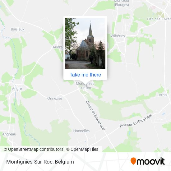 Montignies-Sur-Roc plan