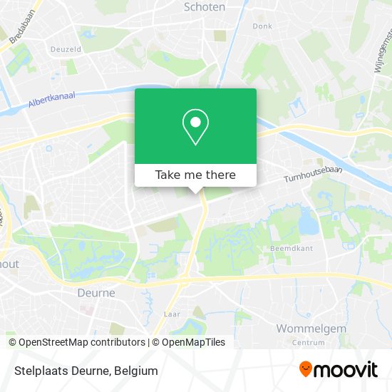 Stelplaats Deurne map