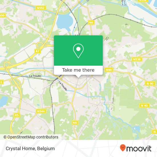 Crystal Home map