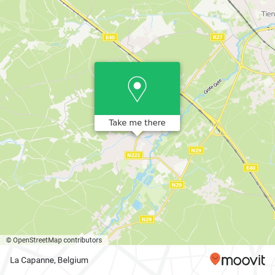 La Capanne map