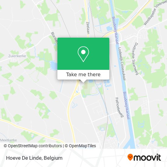 Hoeve De Linde map