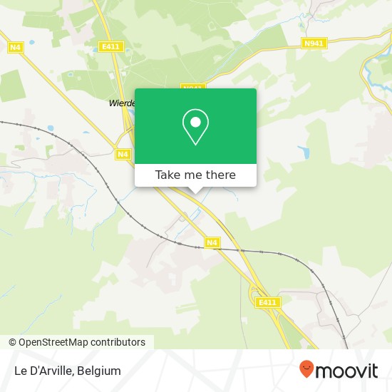 Le D'Arville map
