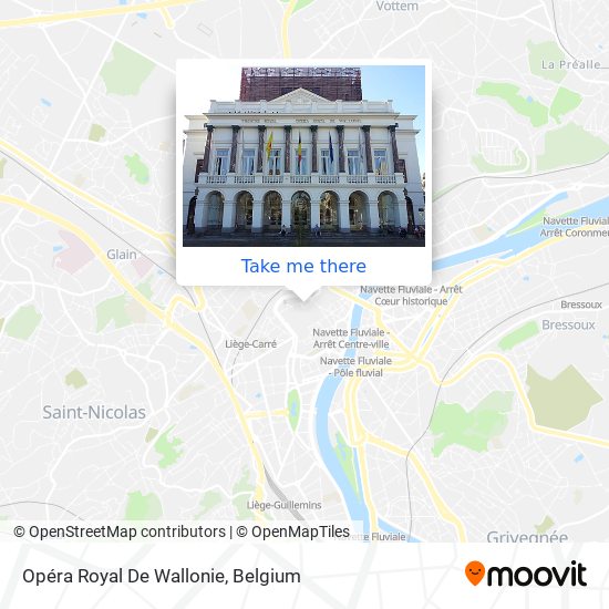 Opéra Royal De Wallonie map