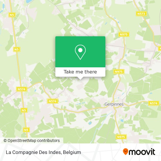 La Compagnie Des Indes map