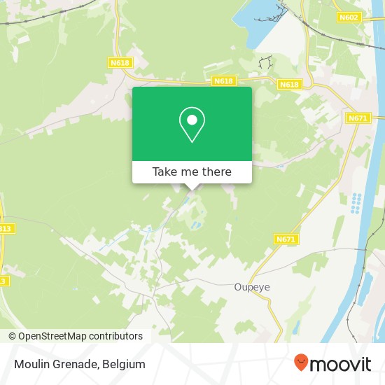 Moulin Grenade map