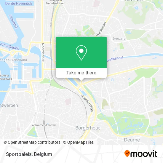 Sportpaleis map