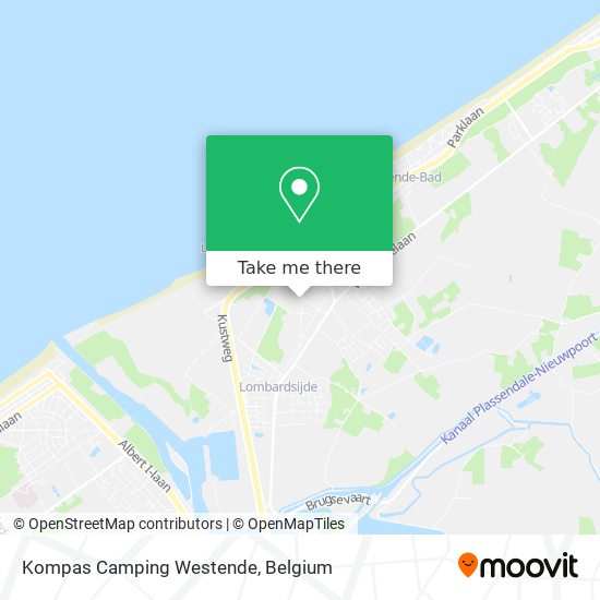 Ombord Guinness uudgrundelig How to get to Kompas Camping Westende in Nieuwpoort by Bus or Light Rail?