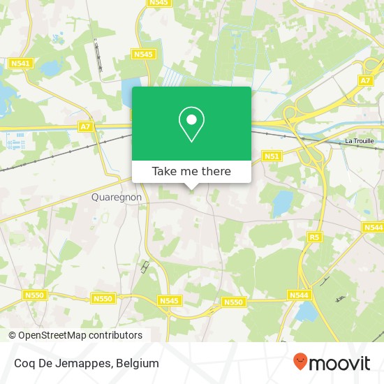Coq De Jemappes map