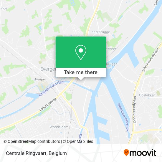 Centrale Ringvaart map