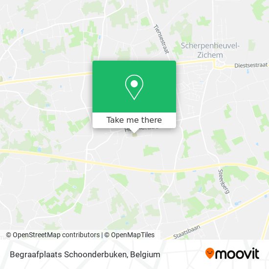 Begraafplaats Schoonderbuken map