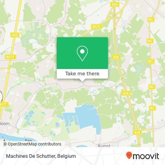 Machines De Schutter map
