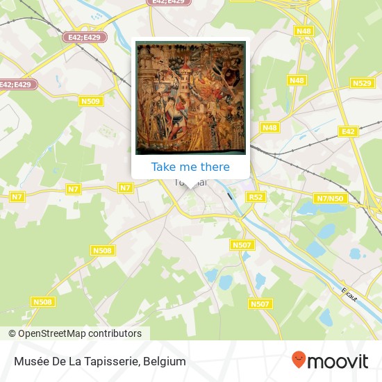 Musée De La Tapisserie map