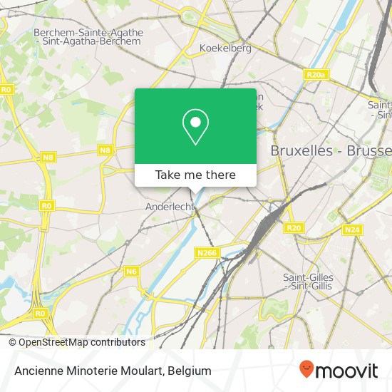 Ancienne Minoterie Moulart plan