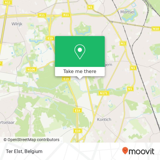 Ter Elst map