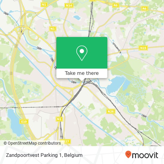 Zandpoortvest Parking 1 plan