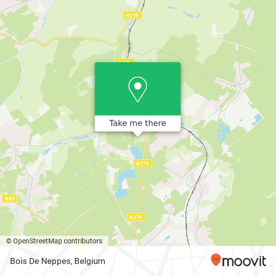 Bois De Neppes map