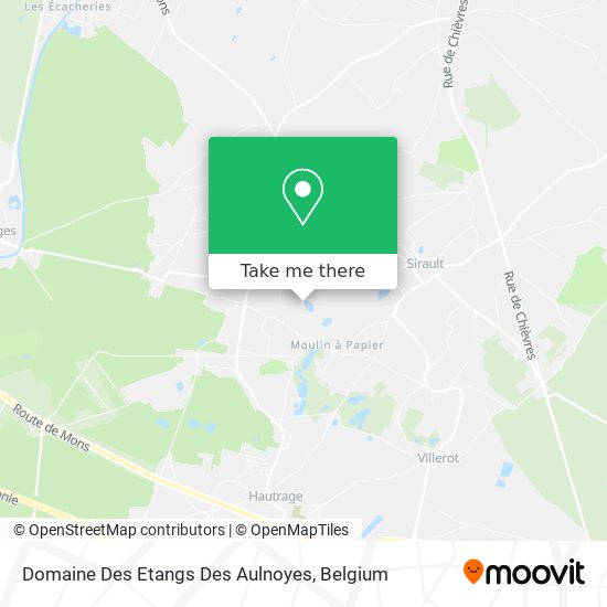 Domaine Des Etangs Des Aulnoyes map