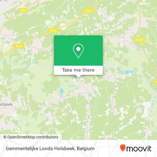 Gemmentelijke Loods Holsbeek map