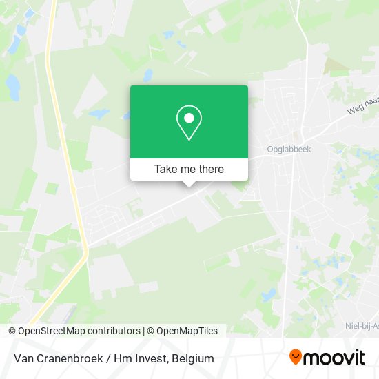 Van Cranenbroek / Hm Invest map